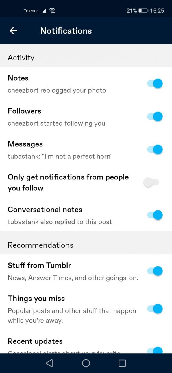 How To Manage Notifications On Tumblr