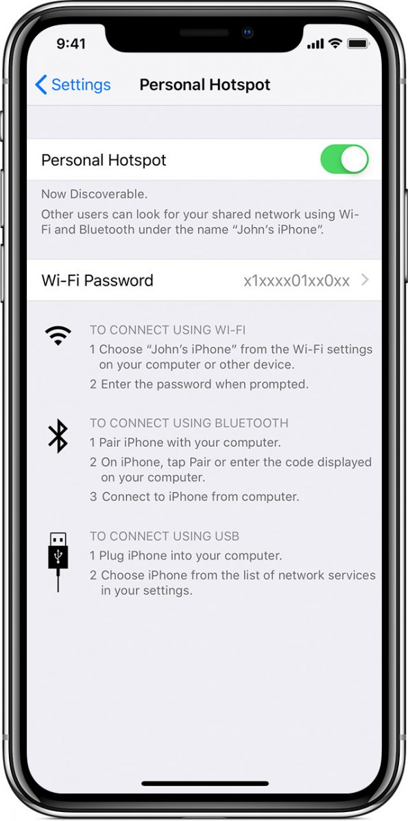 how to enable hotspot in iphone 11 pro