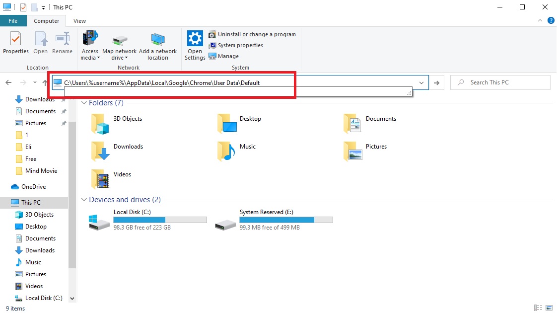 How To Find Chrome Bookmarks Location
