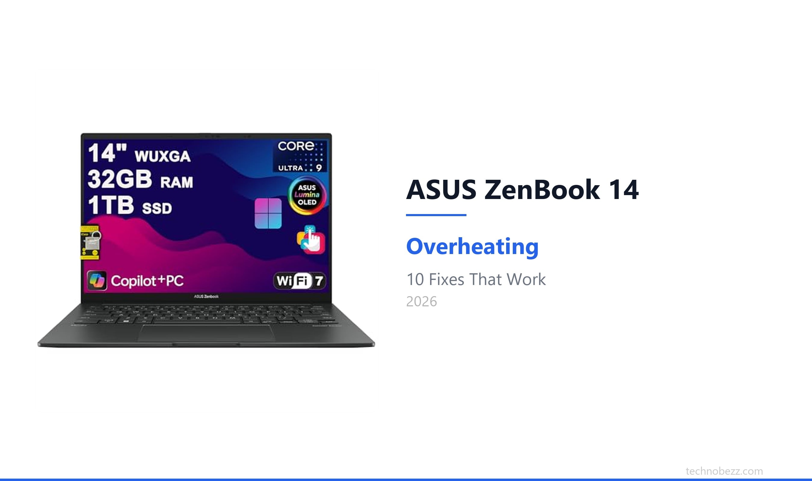 ASUS ZenBook 14 Overheating Fix (10 Solutions) | Technobezz