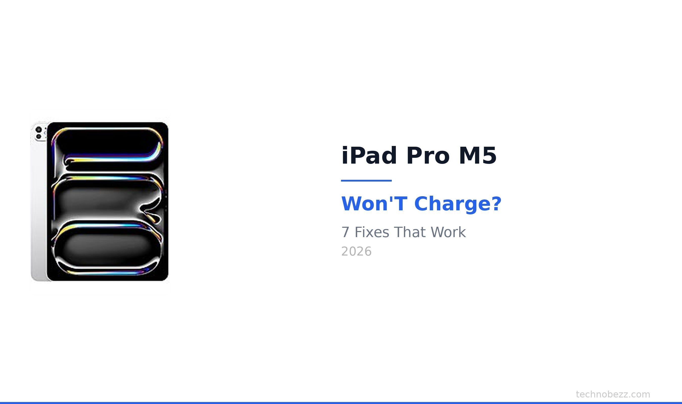 iPad Pro M5 Charging Port Blocked by Lint? How to Clean It Safely ...