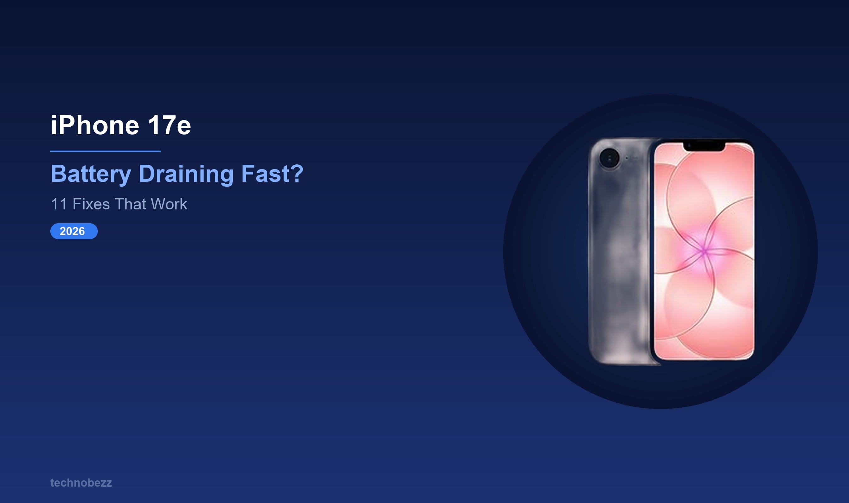 Why Your iPhone 17e Battery Dies So Fast (11 Fixes)