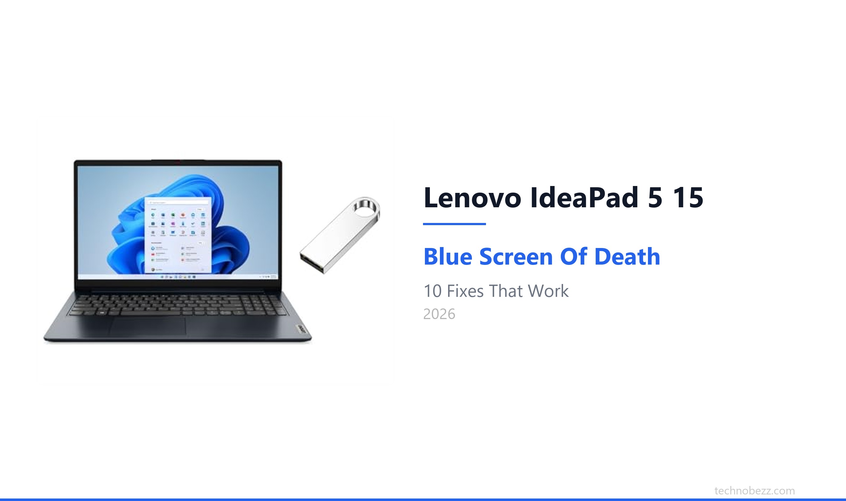 Lenovo IdeaPad 5 15 Keeps Crashing with Blue Screen (10 Fixes) | Technobezz