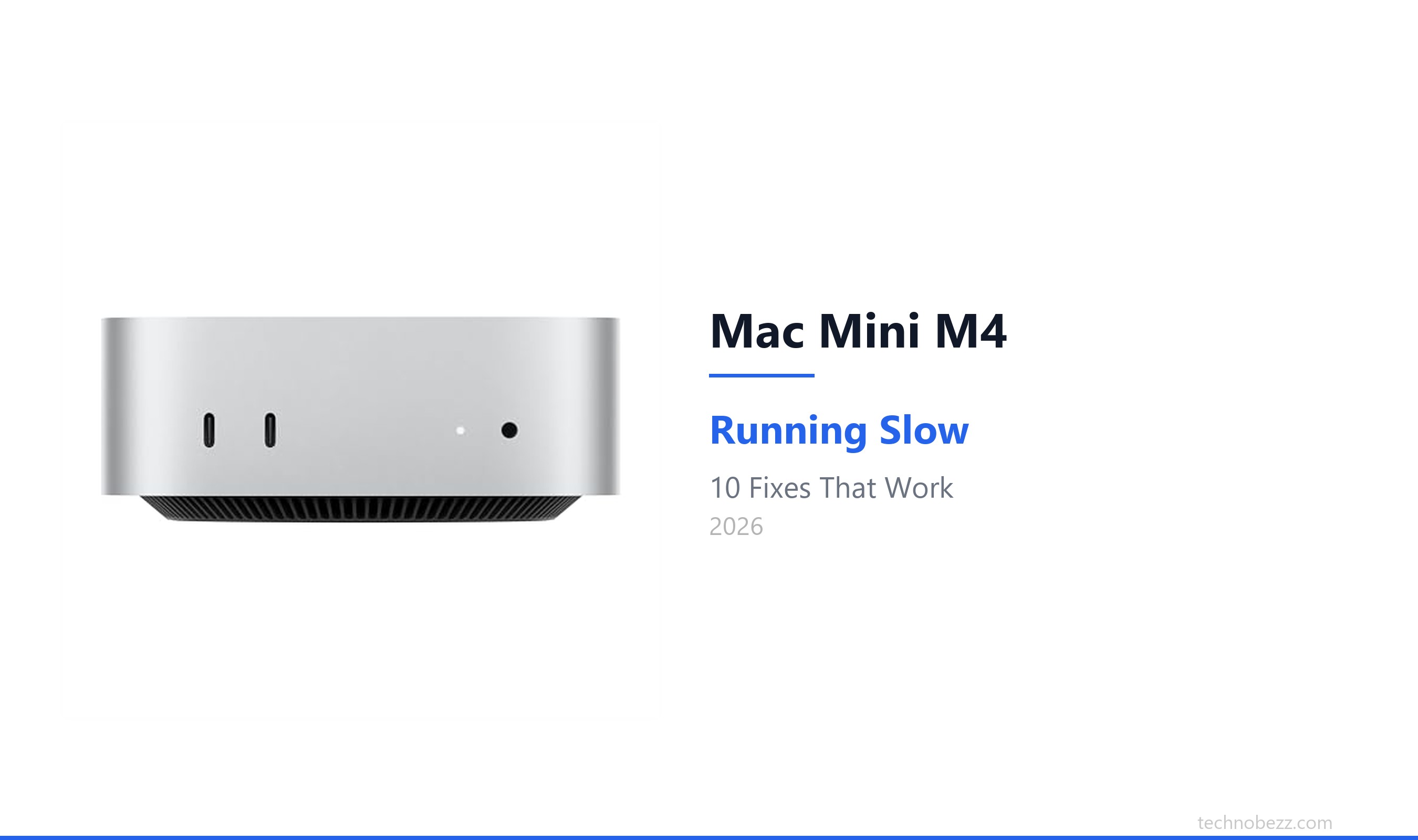 Mac Mini M4 Too Slow? Here's How to Speed It Up | Technobezz