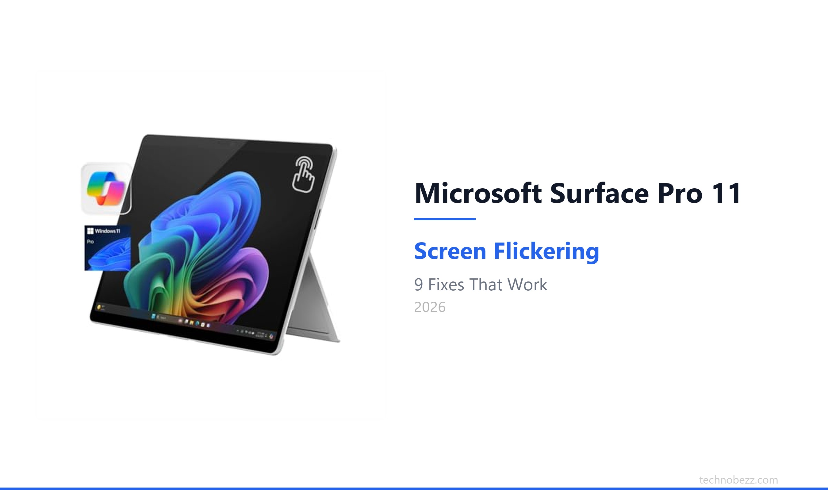 Microsoft Surface Pro 11 Display Flickering? 9 Fixes Technobezz