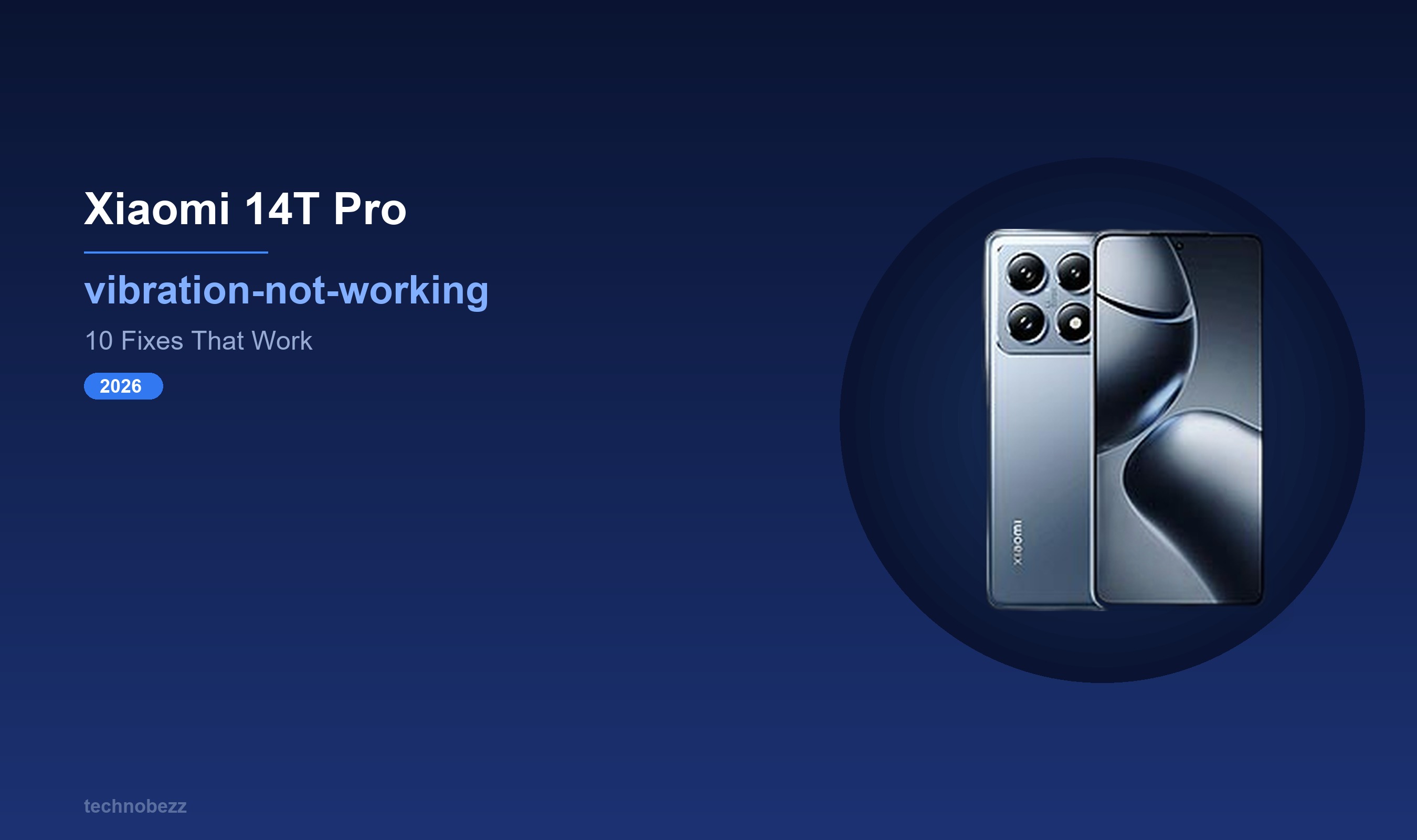 Xiaomi 14T Pro Not Vibrating? Here Are 10 Fixes | Technobezz
