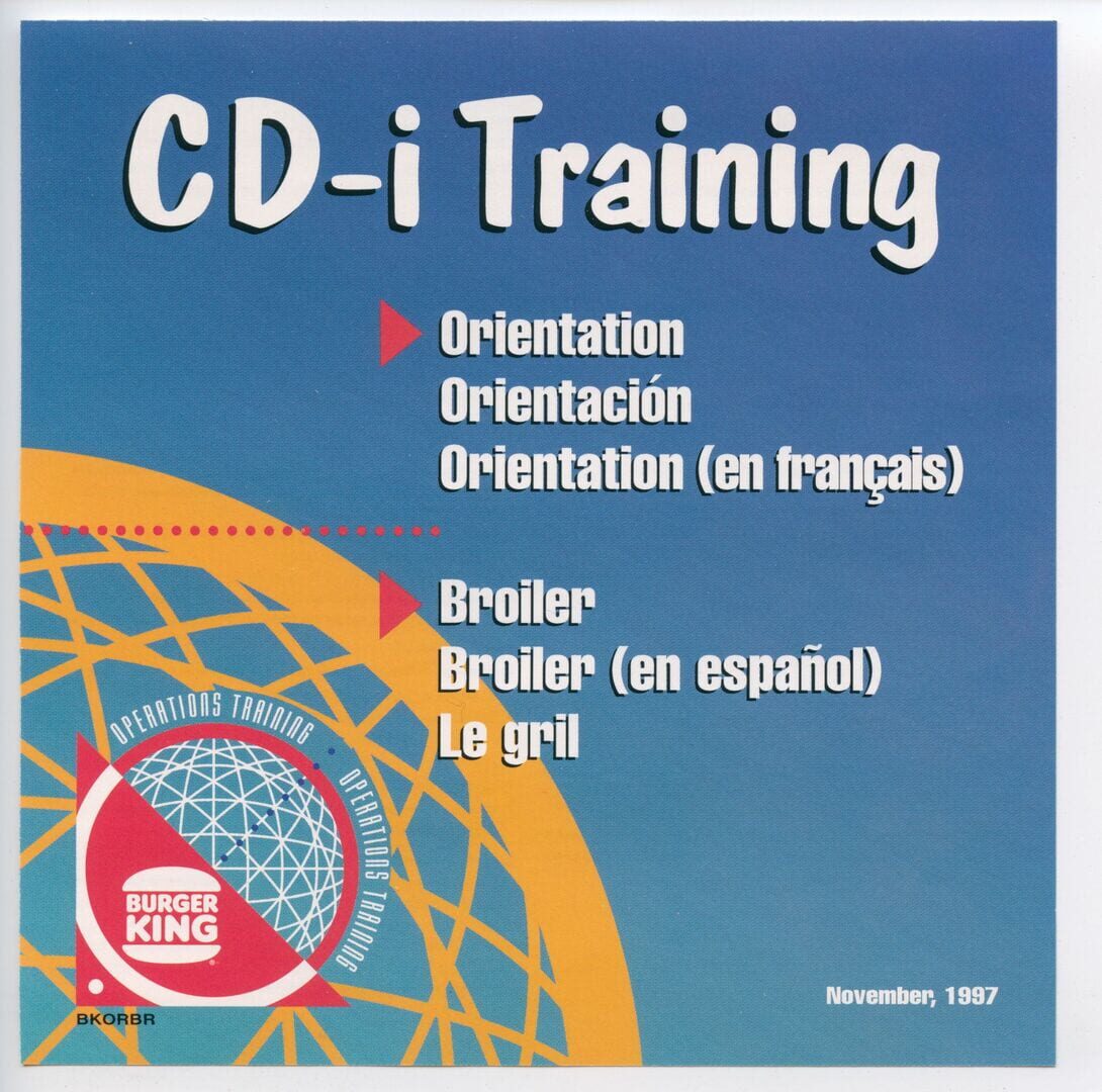 Burger King Orientation CD i Training Server Status Is Burger King burger-king-orientation-cd-i-training-server-status-is-burger-king
