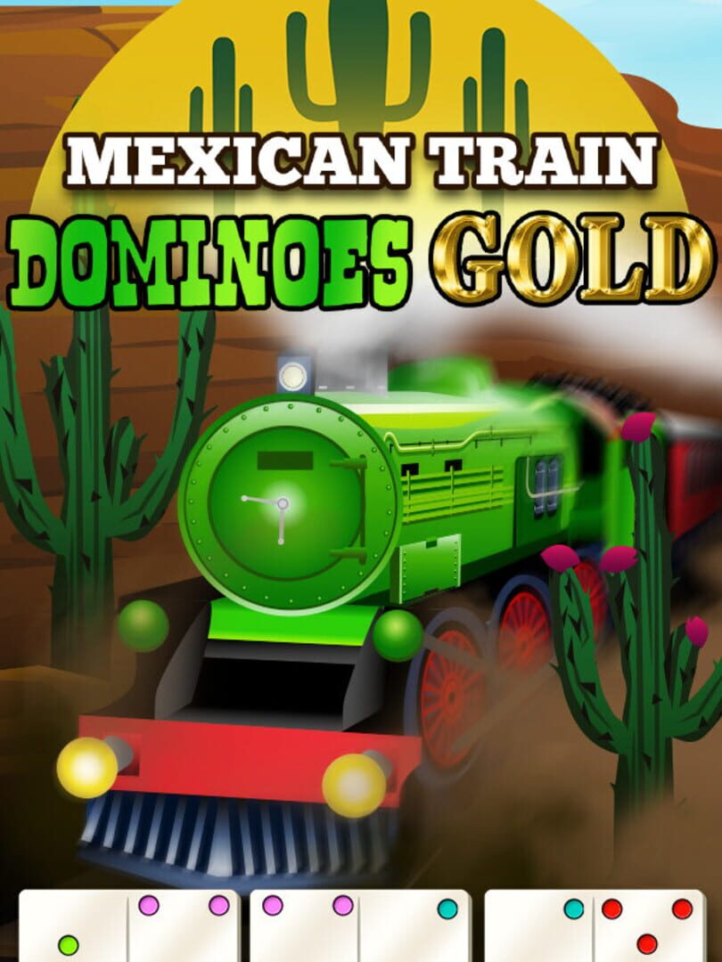 Mexican Train Dominoes Gold Cover