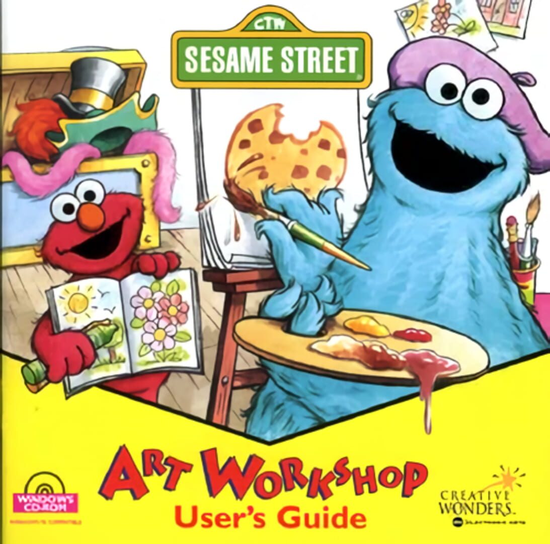 Sesame Street Art Workshop Cover