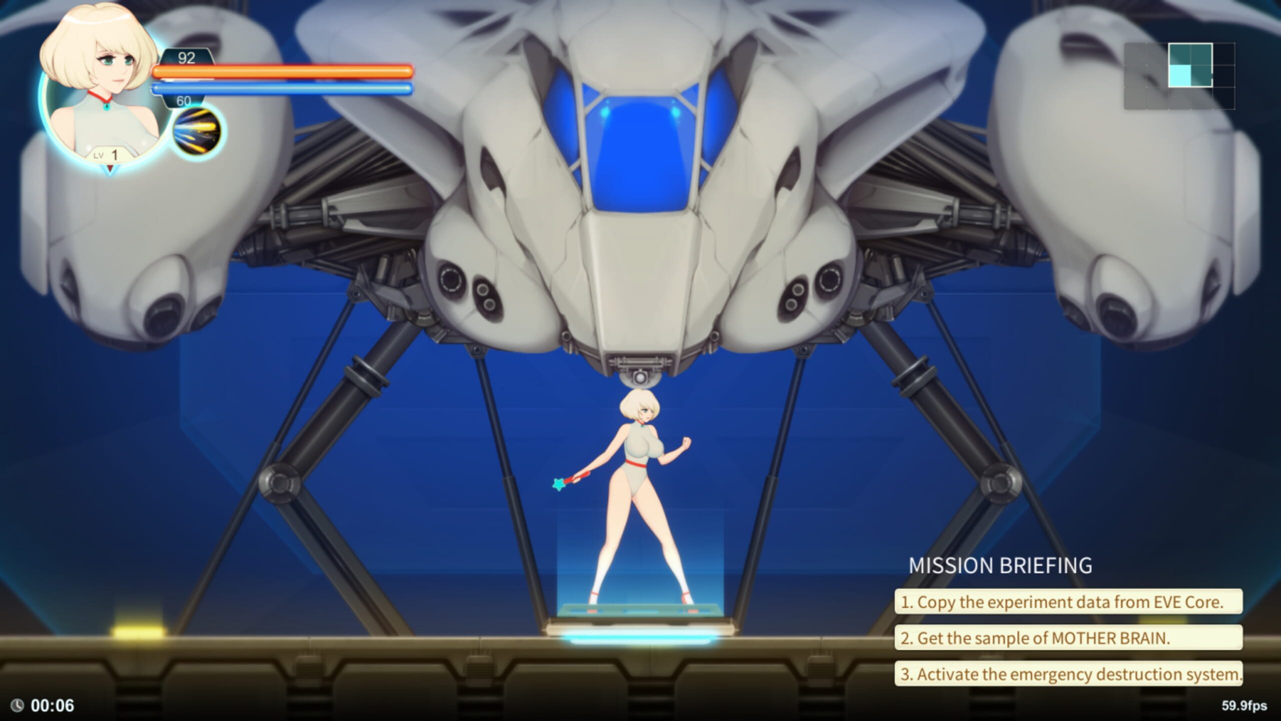 Alien Quest Eve Карта