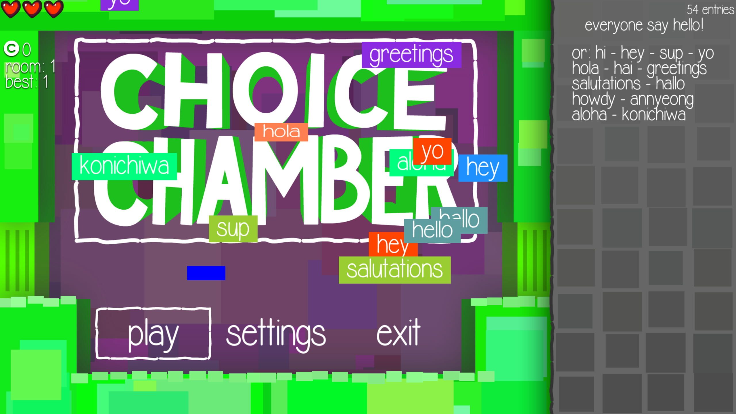 Enter Chat Room