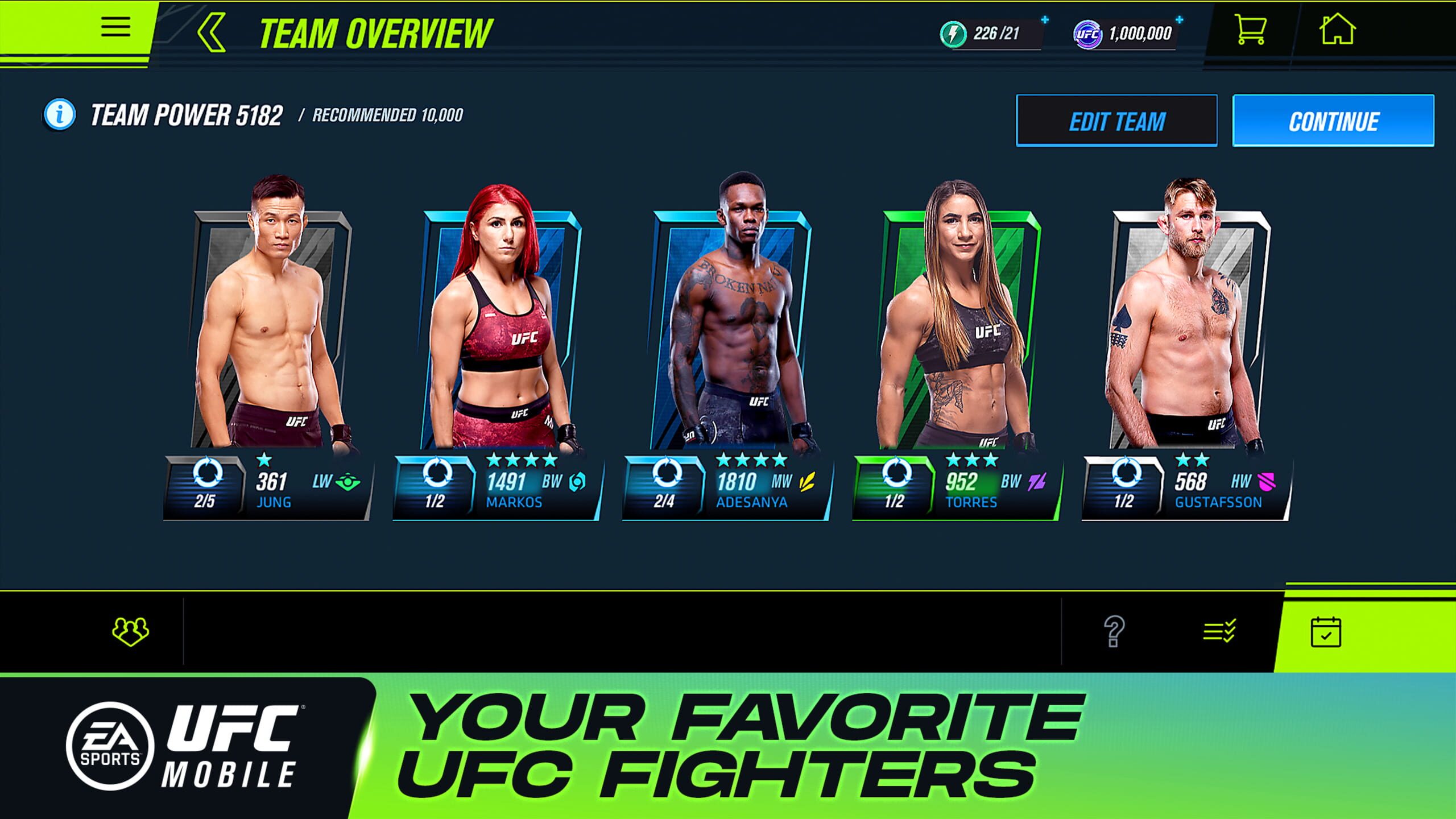 Станкнайф на андроид. UFC mobile бойцы. EA Sports mobile UFC 2 игра. Таблица бойцов UFC mobile 2. UFC 2 игра на андроид.