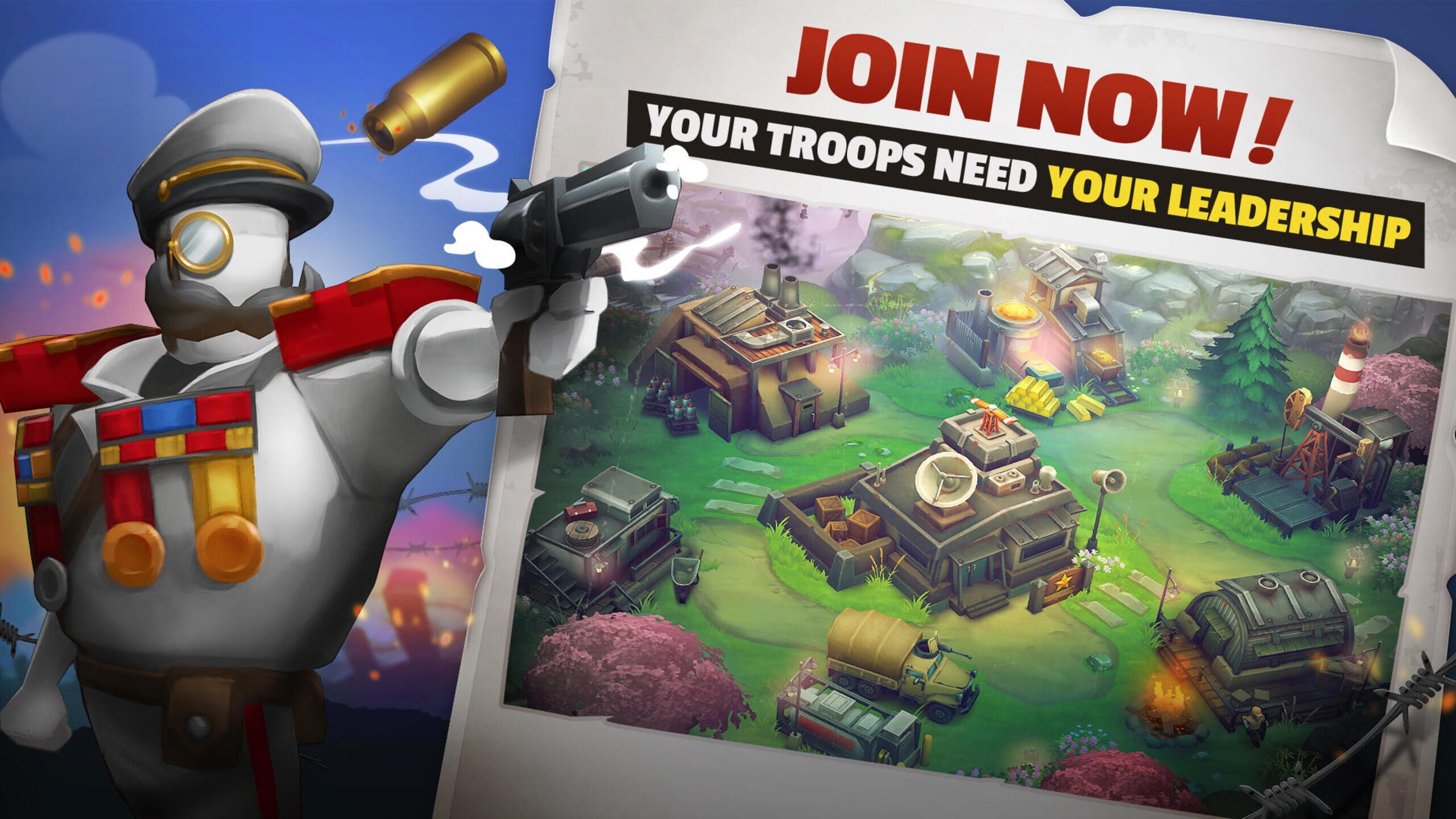 Load up your guns. Load up your guns