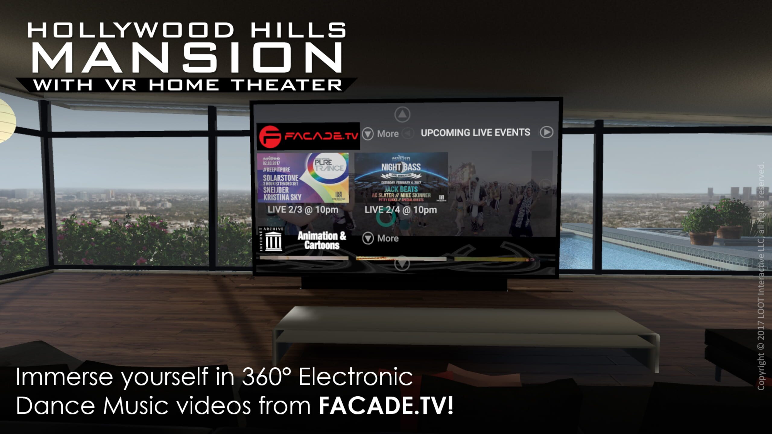 Hollywood Hills Mansion (With VR Home Theater) Server Status Is