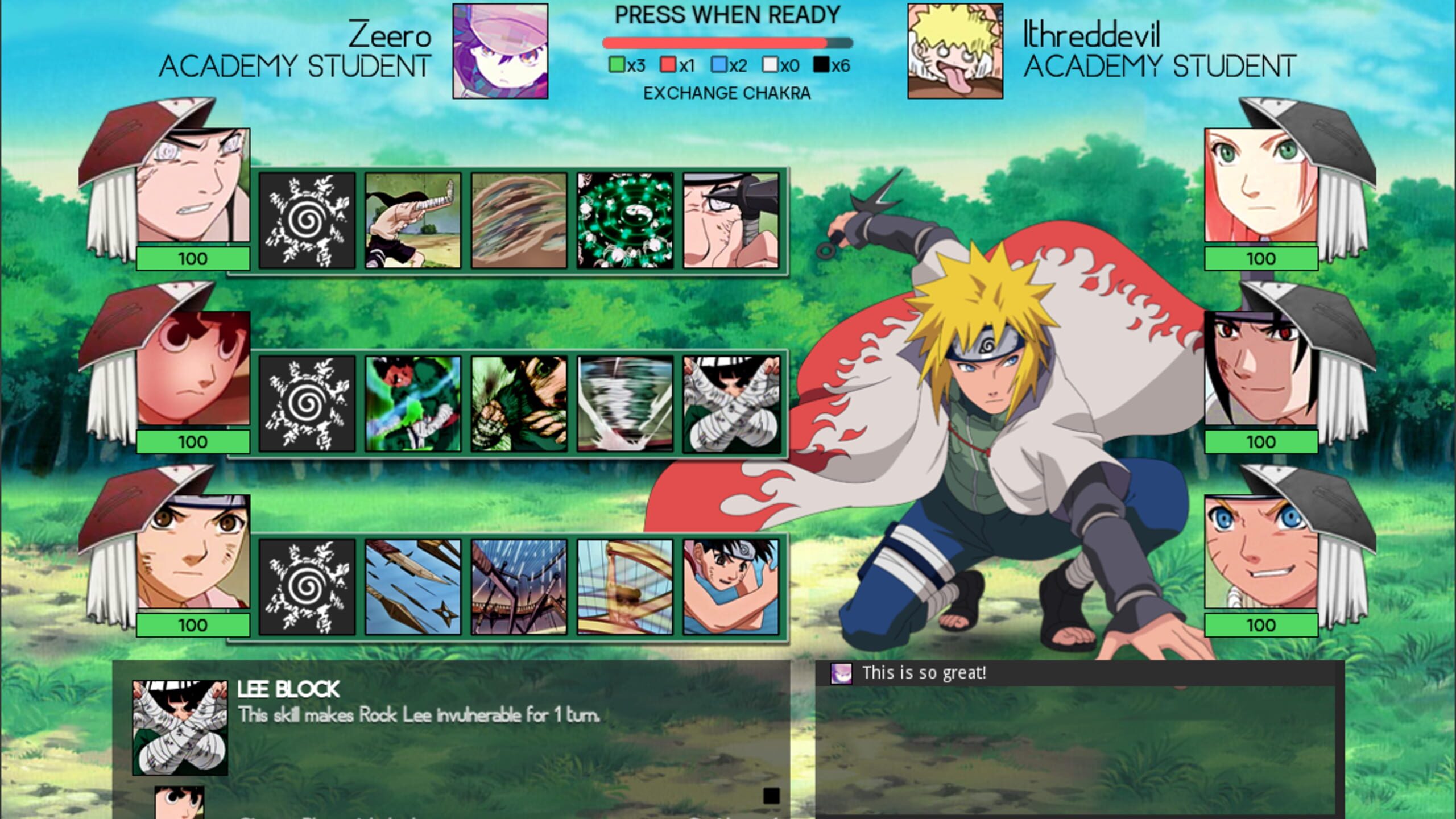 Naruto Arena Next Generation - Laddering with basic teams 