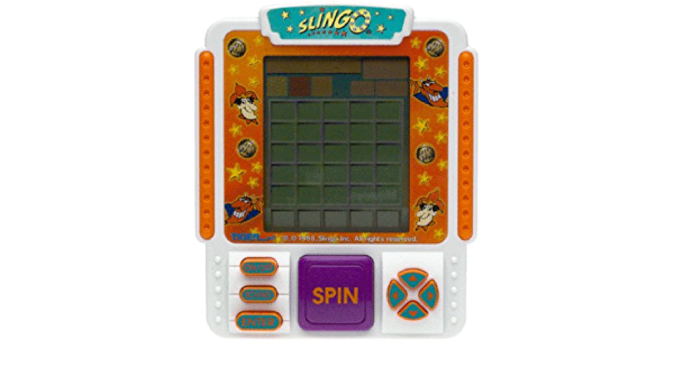 Slingo best sale handheld game