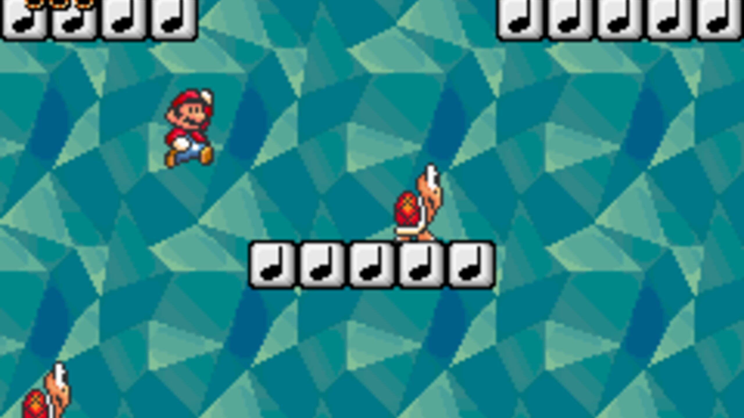 Super Mario Advance 4 Super Mario Bros. 3e Magical Note Blocks
