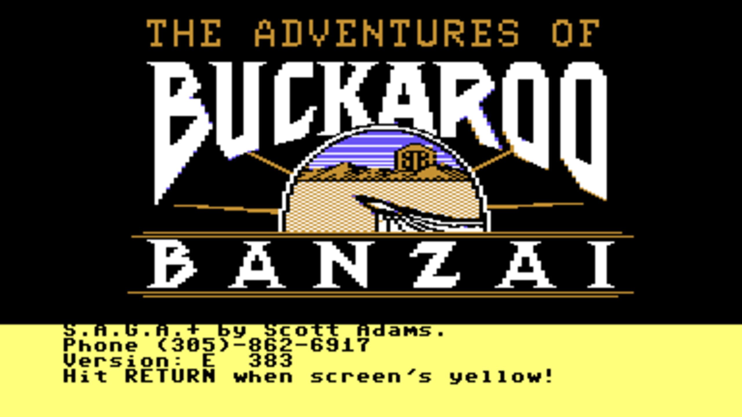 The Adventures Of Buckaroo Banzai Across The Eighth Dimension Server