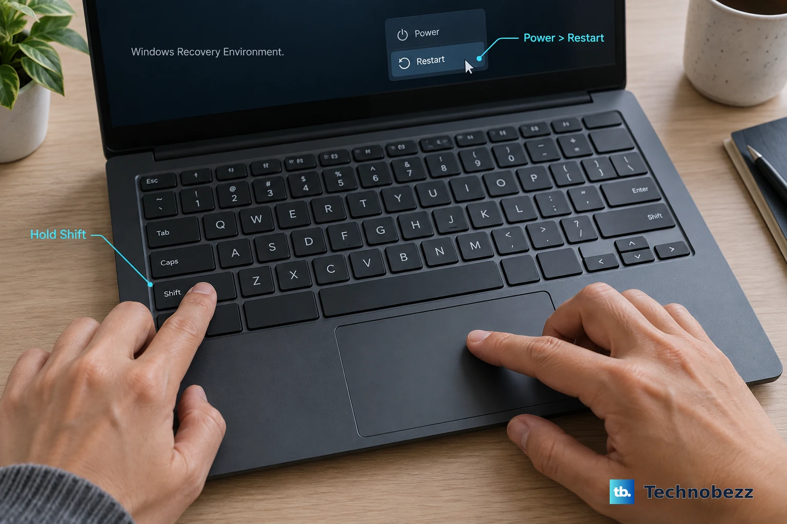 How to Restart a Computer Safely in 2026 | Technobezz