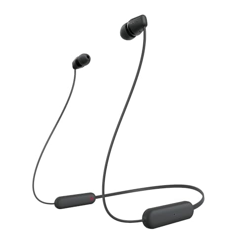 Sony WI-C100 Wireless in-Ear Bluetooth Headphones with Built-in