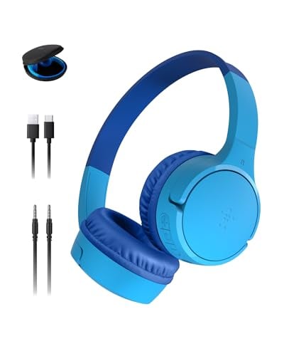 Belkin SoundForm Mini - Wireless Bluetooth Kids Headphones 30H