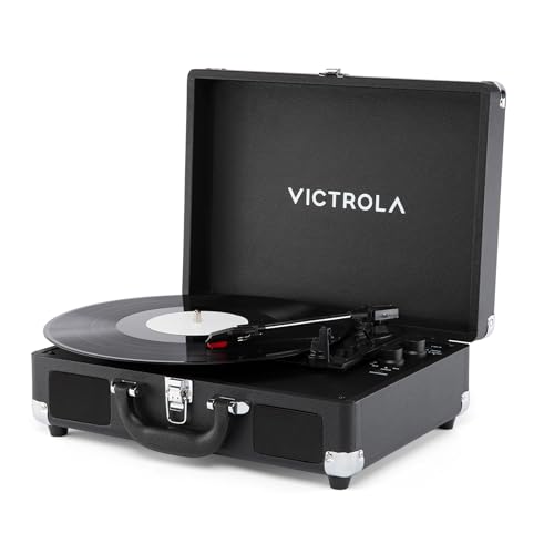 Victrola Journey II – Bluetooth Suitcase Record Player –