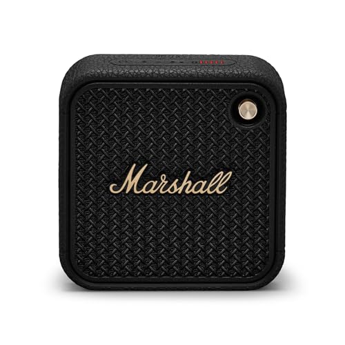 Marshall Willen II Bluetooth Portable Speaker - Black & Brass