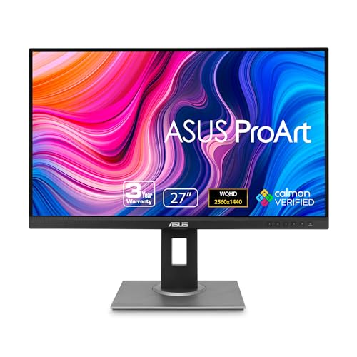 ASUS ProArt Display PA278QV 27” WQHD (2560 x 1440) Monitor 100%