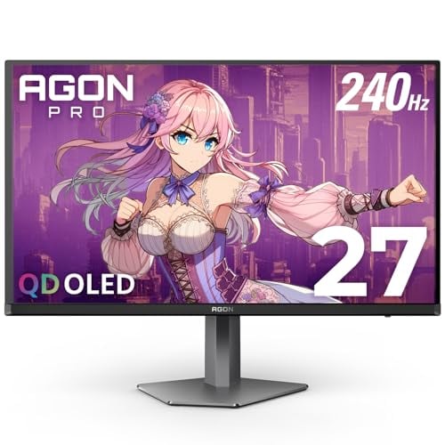 AOC Agon PRO AG276QZD2 27 QD-OLED Gaming Monitor QHD 2560x1440