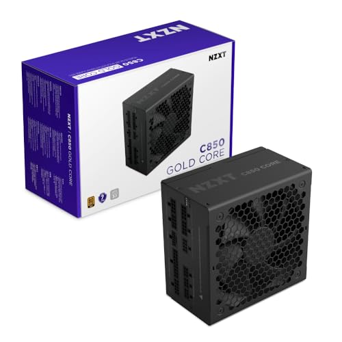 NZXT C850 Gold Core - 850W ATX 3.1 Power Supply - 80 Plus Gold -