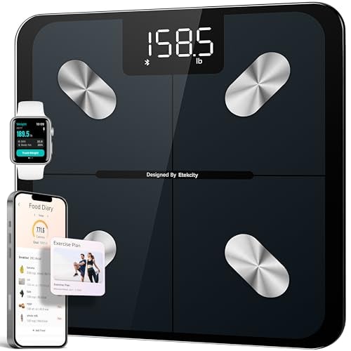 Etekcity Smart Scale for Body Weight FSA&HSA Eligible Bathroom