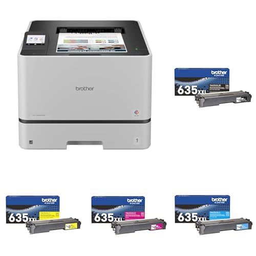 Bundle of Brother HLL8430CDW Color Laser Printer + Brother