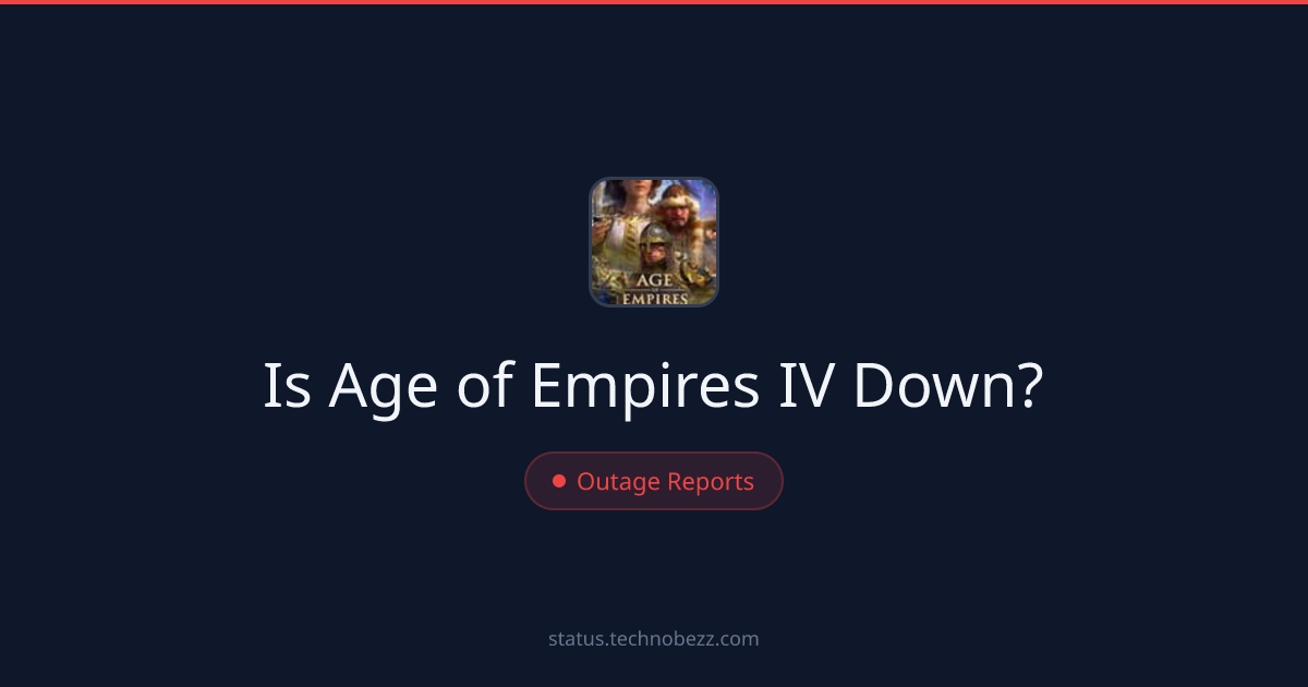Is Age of Empires IV down? Major outage reports as players report trouble connecting to the servers