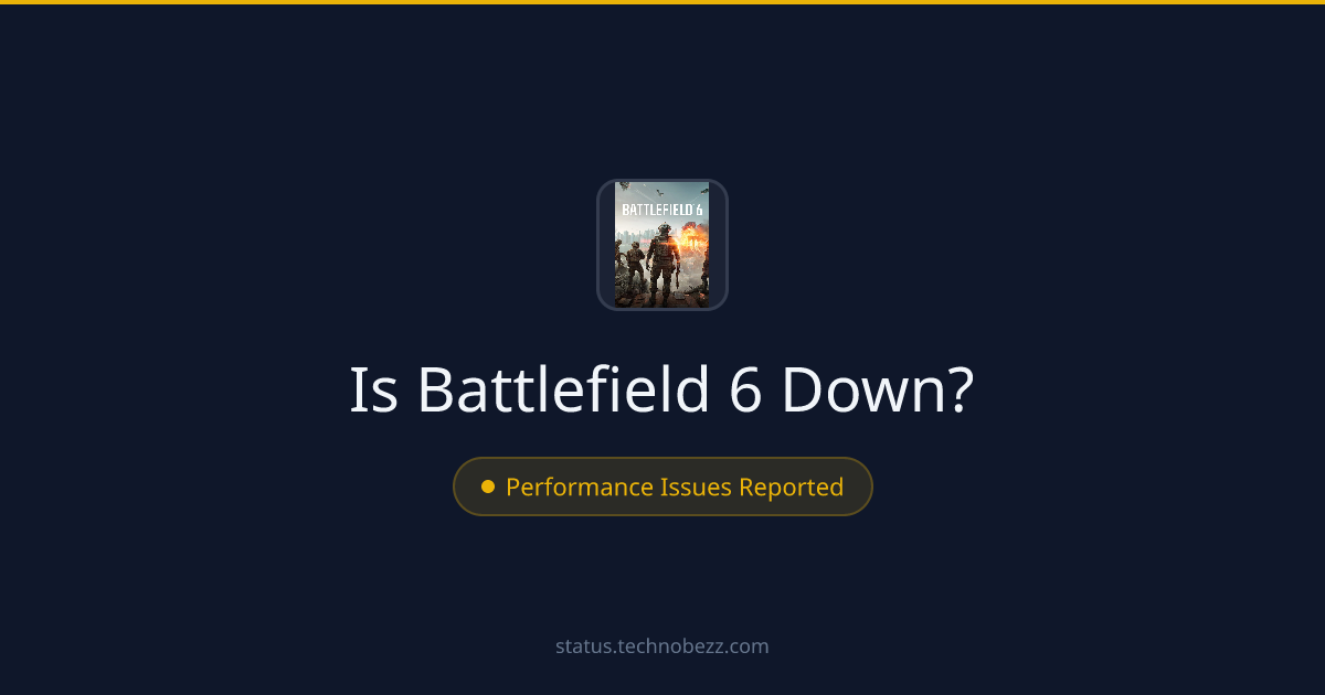 Is Battlefield 6 down? Performance issues reported, with trouble connecting to the servers