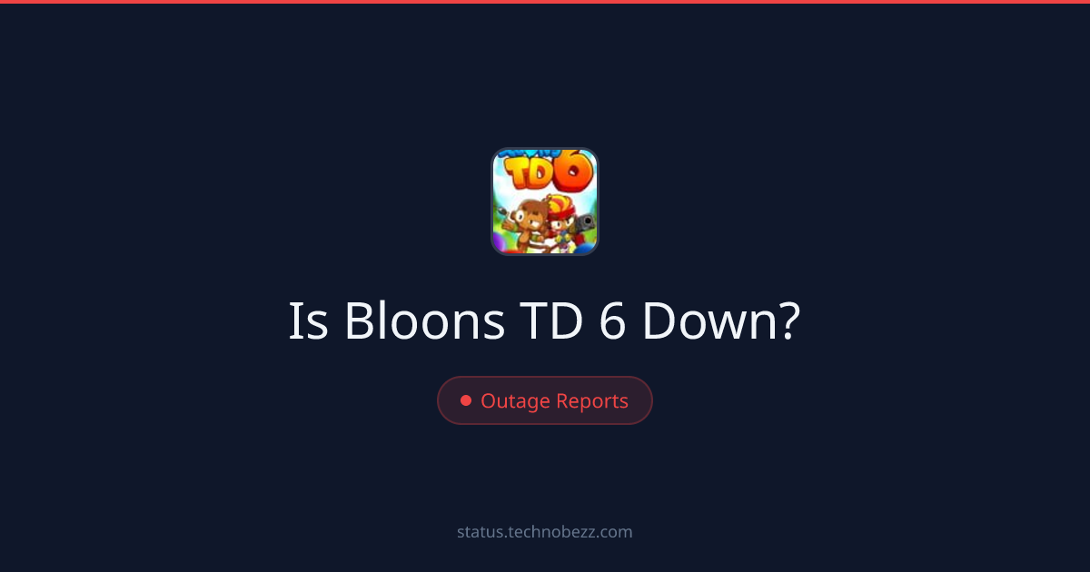 Is Bloons TD 6 down? Players report trouble connecting to the servers