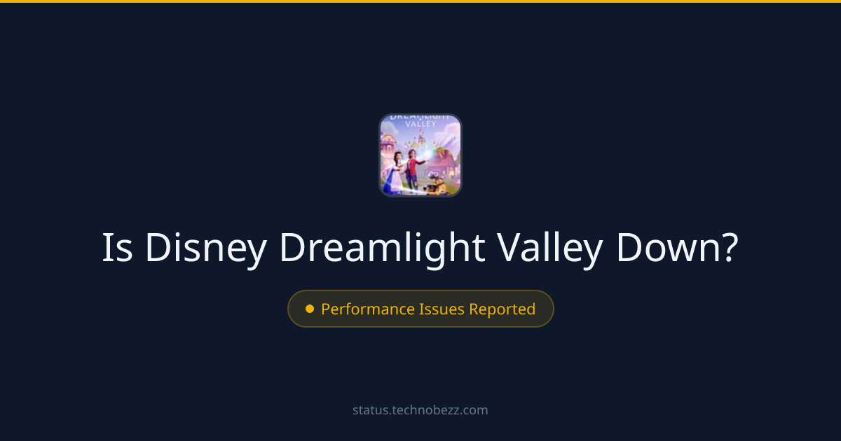 Is Disney Dreamlight Valley down? Performance issues reported, with trouble connecting to the servers