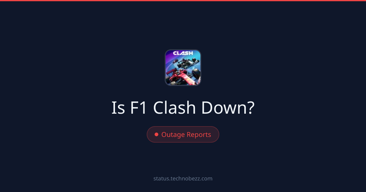 Is F1 Clash down? Major outage reports as players report trouble connecting to the servers