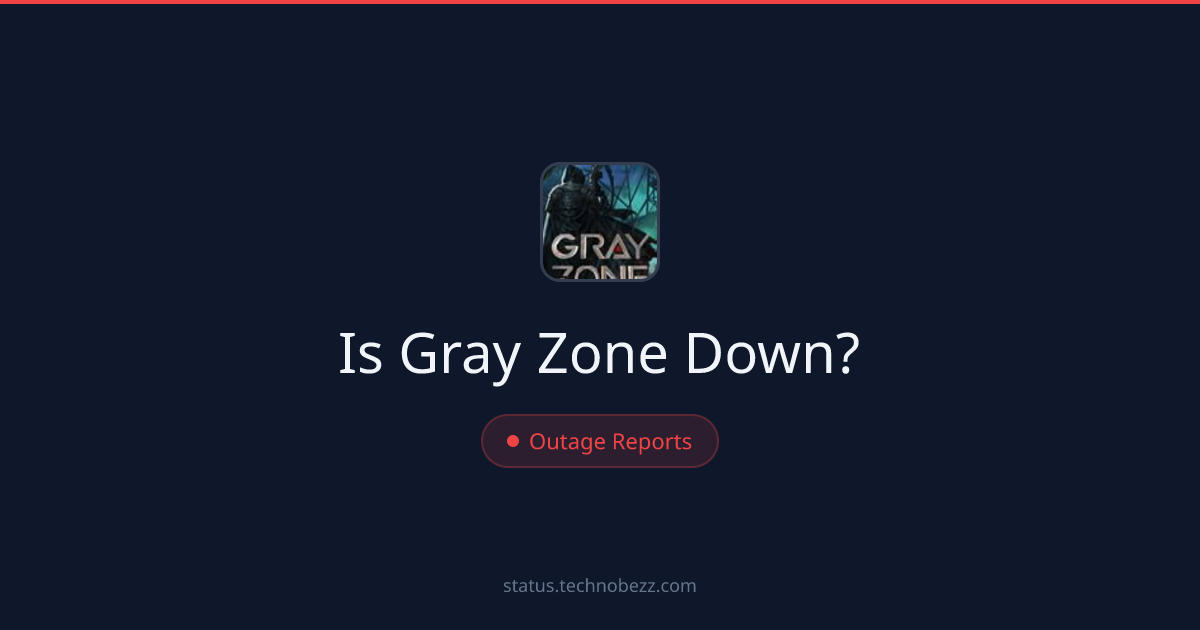 Is Gray Zone down? Players report trouble connecting to the servers