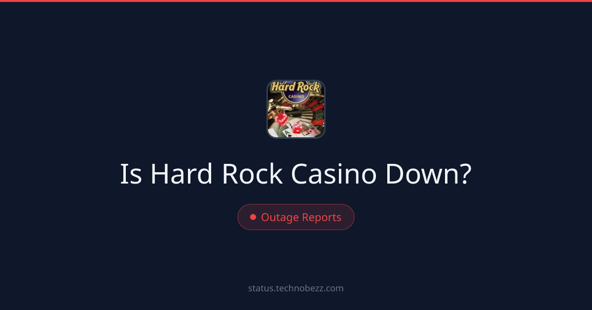 Is Hard Rock Casino down? Major outage reports as players report trouble connecting to the servers