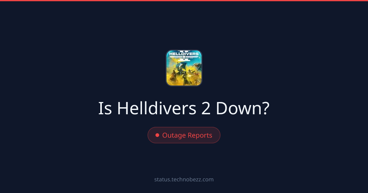 Is Helldivers 2 down? Players report trouble connecting to the servers
