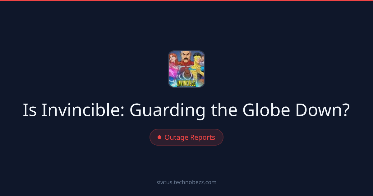 Is Invincible: Guarding the Globe down? Major outage reports as players report trouble connecting to the servers