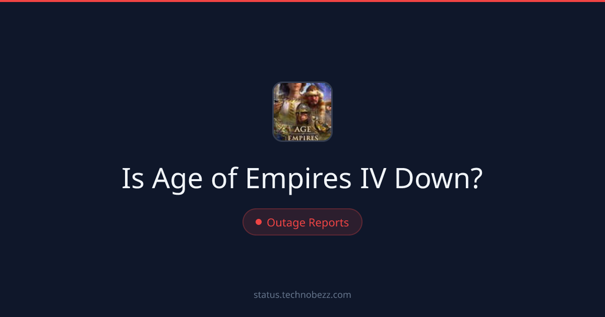 Is Age of Empires IV down? Reports indicate trouble connecting to the servers