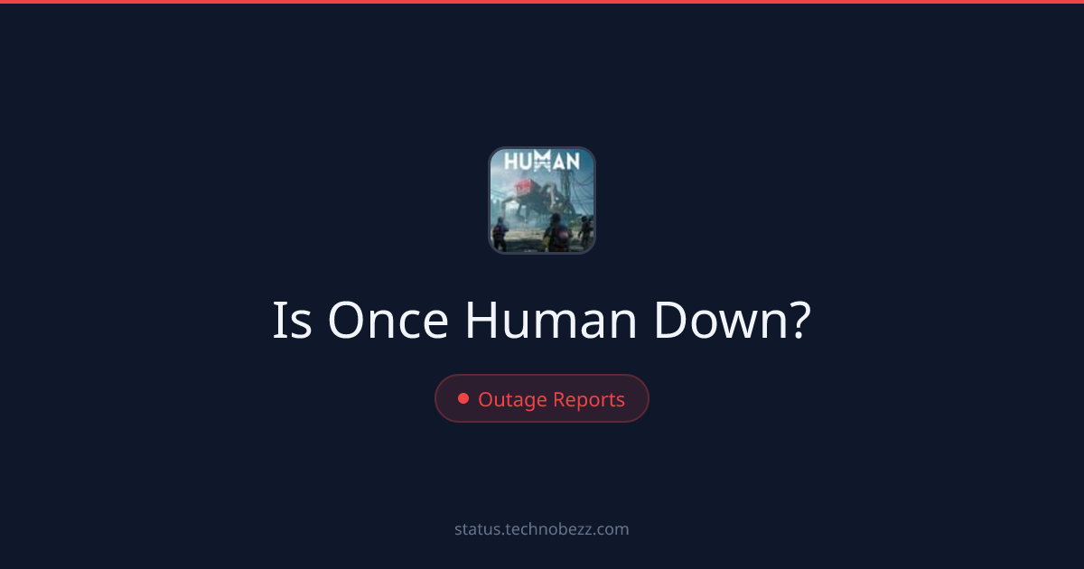 Is Once Human down? Reports indicate trouble connecting to the servers