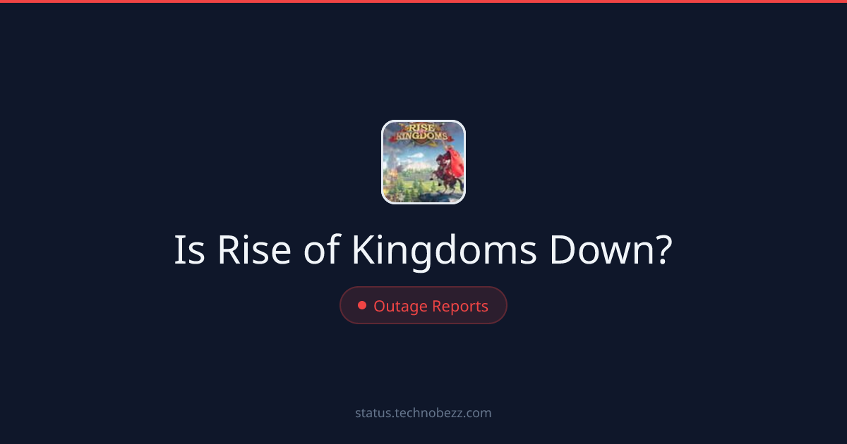 Is Rise of Kingdoms down? Reports indicate trouble logging in and accessing accounts