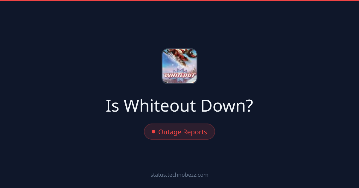 Is Whiteout down? Reports indicate trouble connecting to the servers
