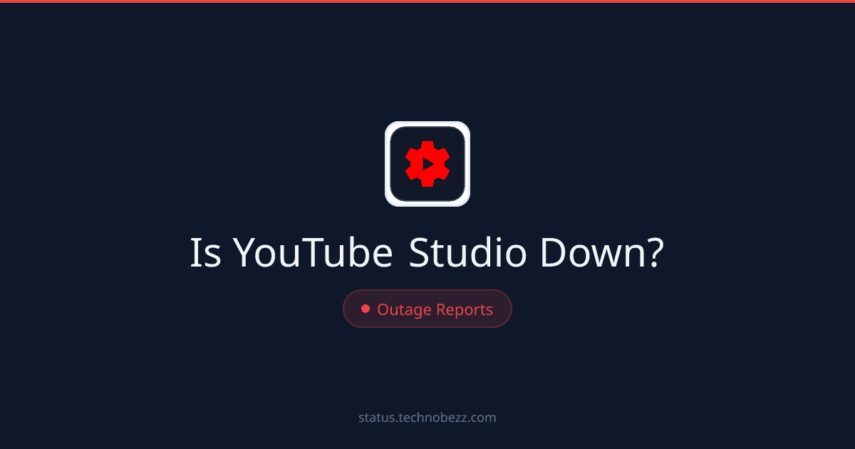 Is YouTube Studio down? Reports indicate trouble accessing the platform