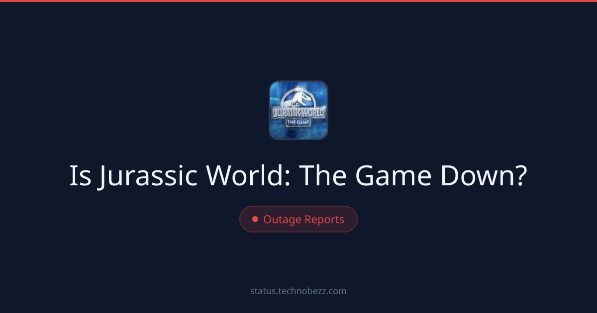 Is Jurassic World: The Game down? Players report trouble connecting to the servers