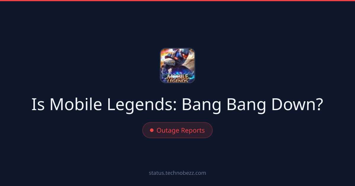 Is Mobile Legends: Bang Bang down? Some players report trouble connecting to the servers