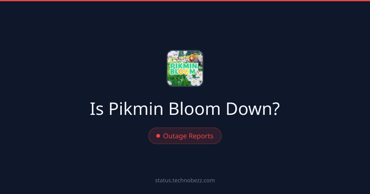 Is Pikmin Bloom down? Players report trouble connecting to the servers