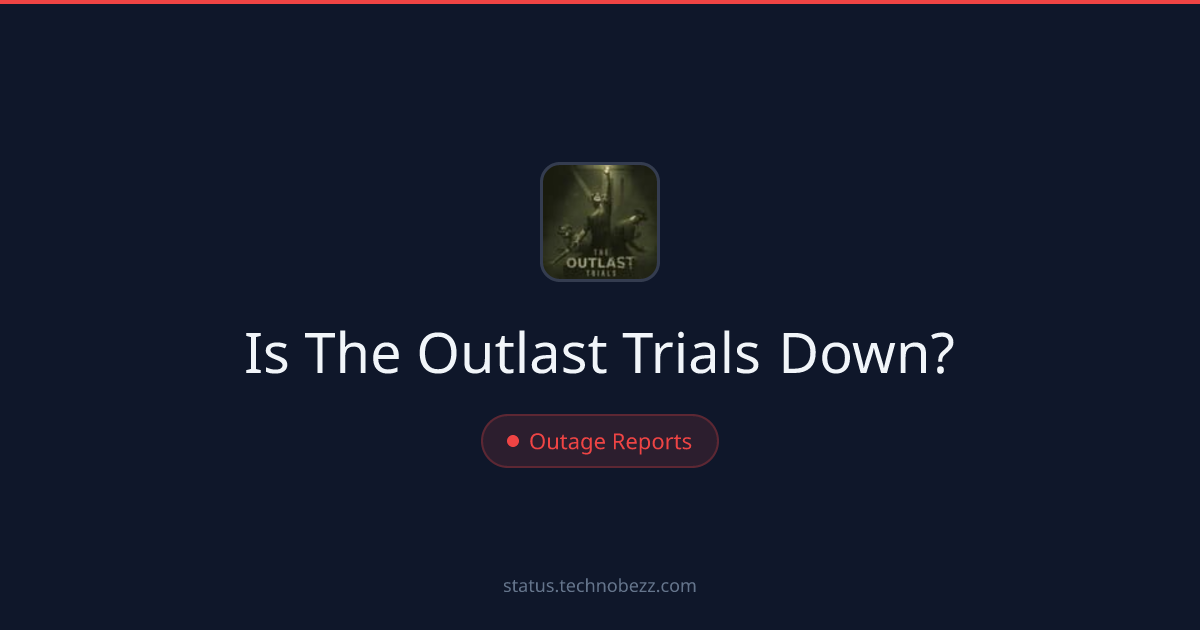 Is The Outlast Trials down? Players report trouble connecting to the servers